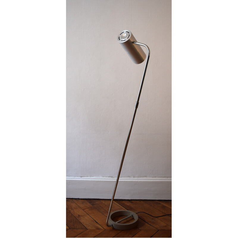 Floorlamp in metal, Rico BALTENSWEILER - 1970s