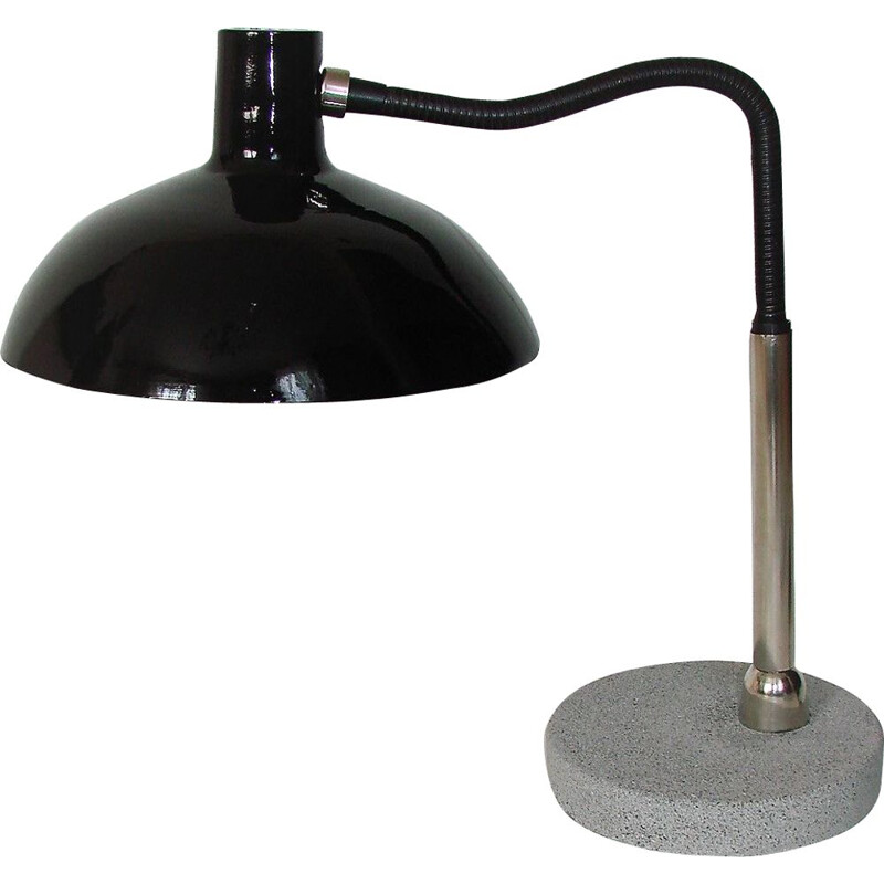 Vintage metal and aluminum desk lamp, 1960