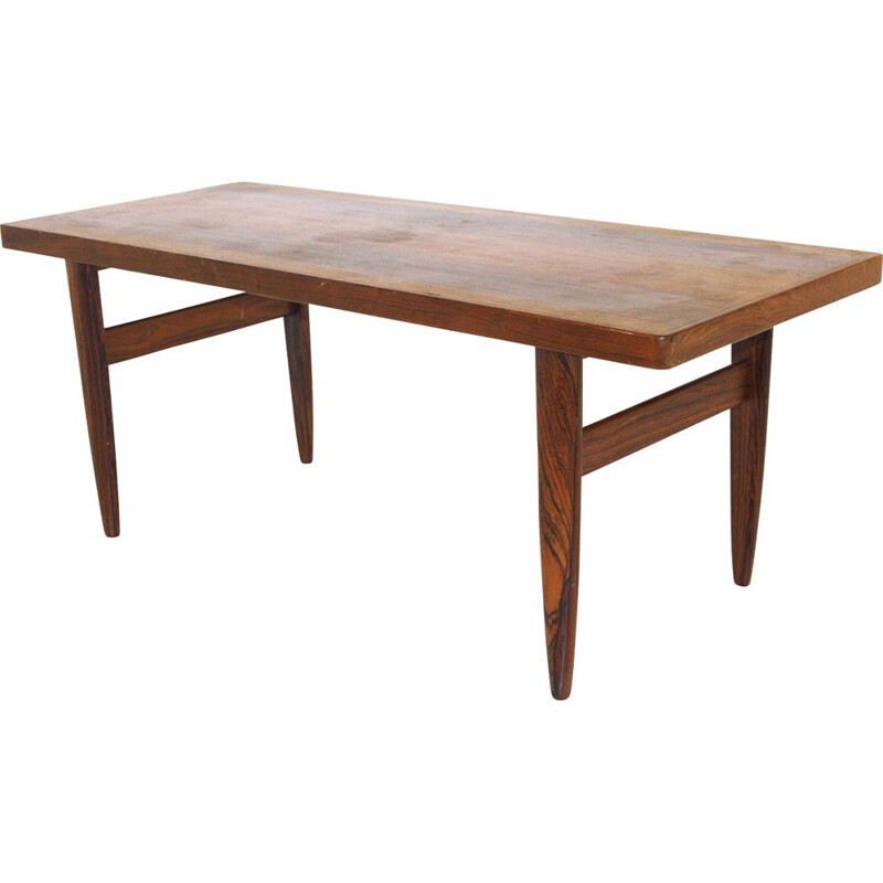 Vintage rosewood coffee table, Denmark 1960