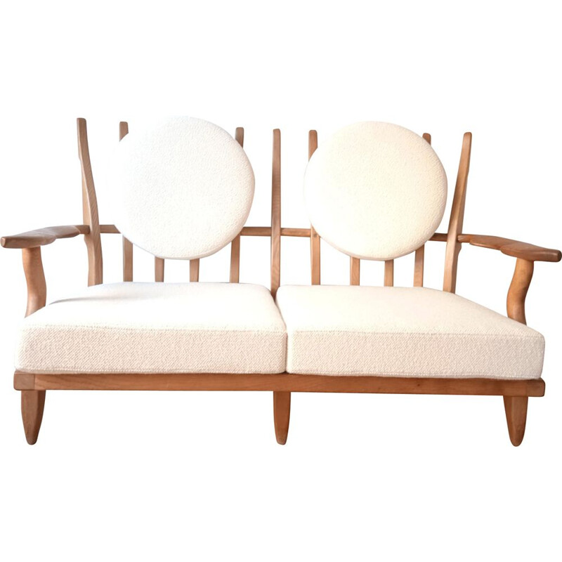 "Grand Repos" vintage sofa by Guillerme and Chambron