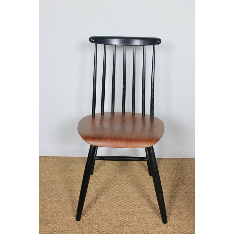 Set of 4 vintage Fanett chairs by Ilmari Tapiovaara, Finland 1960