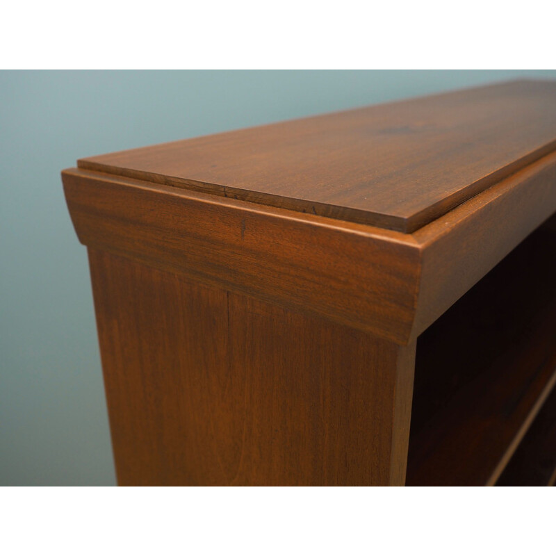 Mahogany vintage bookcase, Denmark 1960s