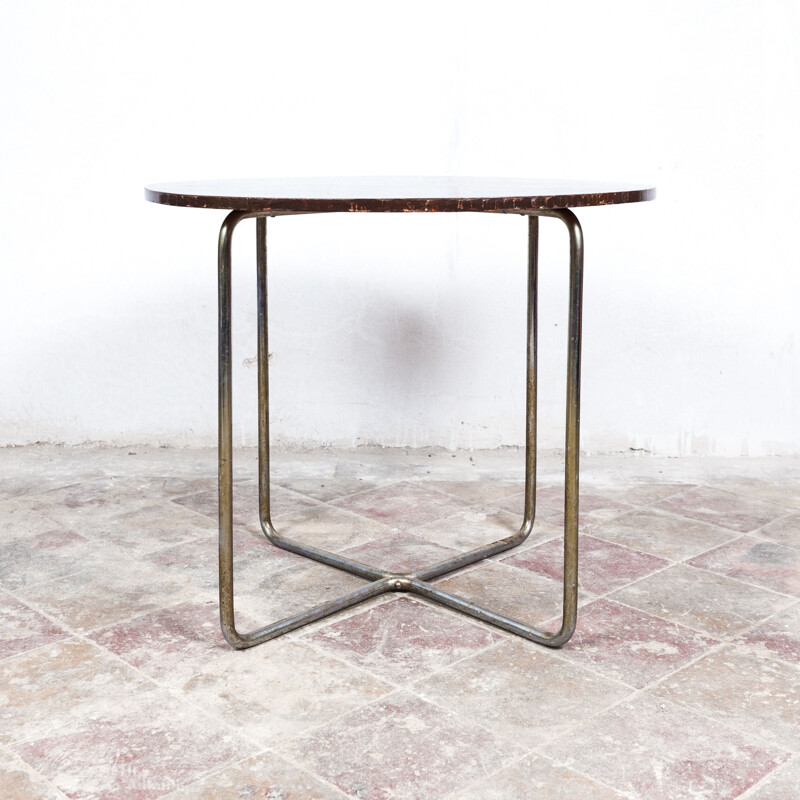 Vintage-Tisch Thonet B 27 von Marcel Breuer