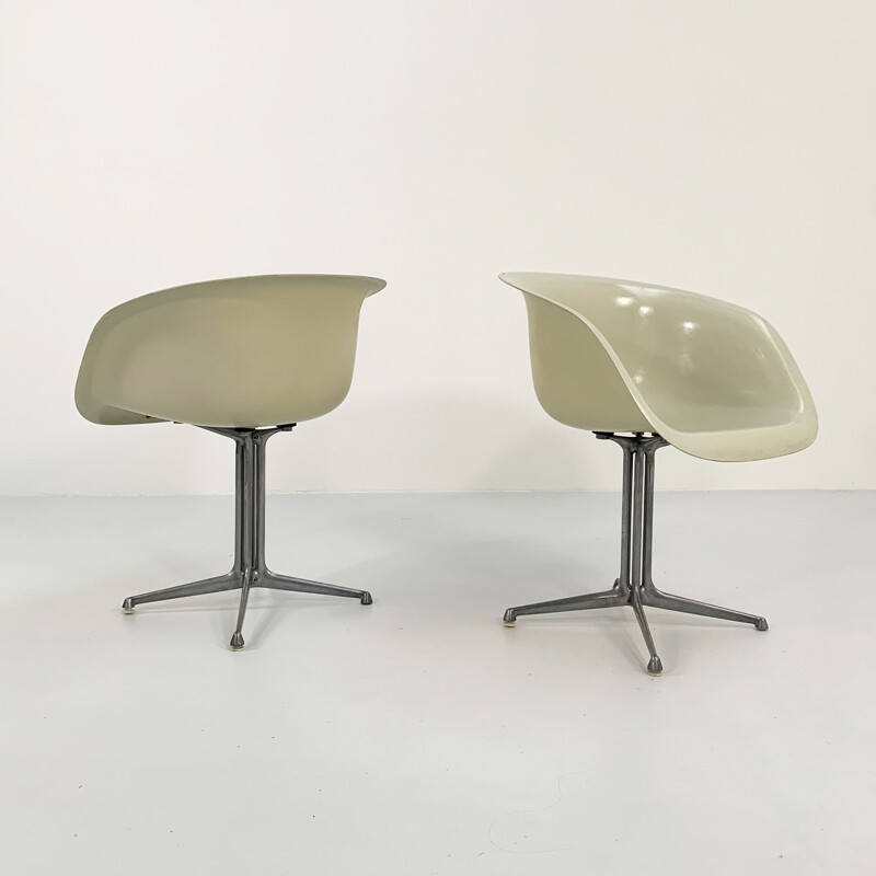 Set of 4 vintage La Fonda armchairs by Charles & Ray Eames for Herman Miller, 1960s