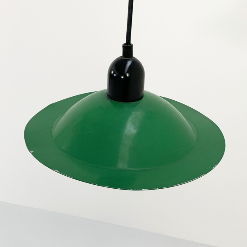 Mid century Lampiatta pendant lamp by Jonathan De Pas & Donato D'urbino for Stilnovo, 1970s