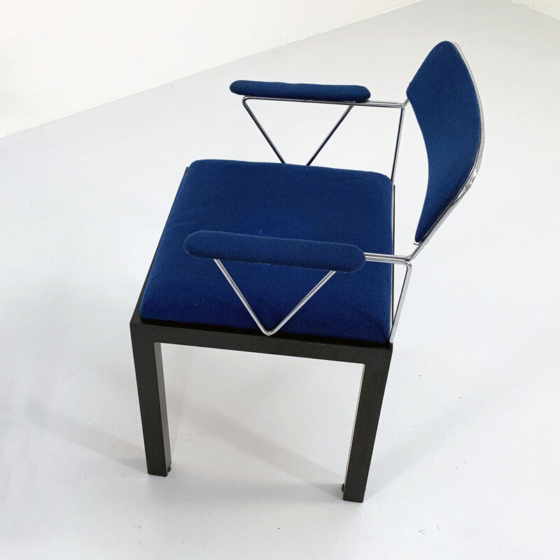 Vintage Lodge armchair by Ettore Sottsass for Bieffeplast, 1980s