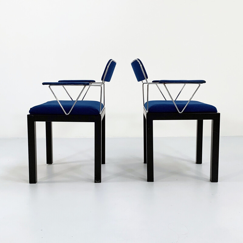 Fauteuil vintage Lodge par Ettore Sottsass pour Bieffeplast, 1980