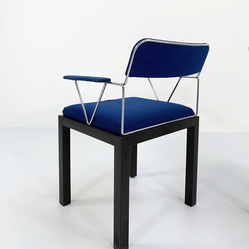 Fauteuil vintage Lodge par Ettore Sottsass pour Bieffeplast, 1980