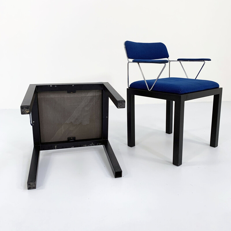 Fauteuil vintage Lodge par Ettore Sottsass pour Bieffeplast, 1980