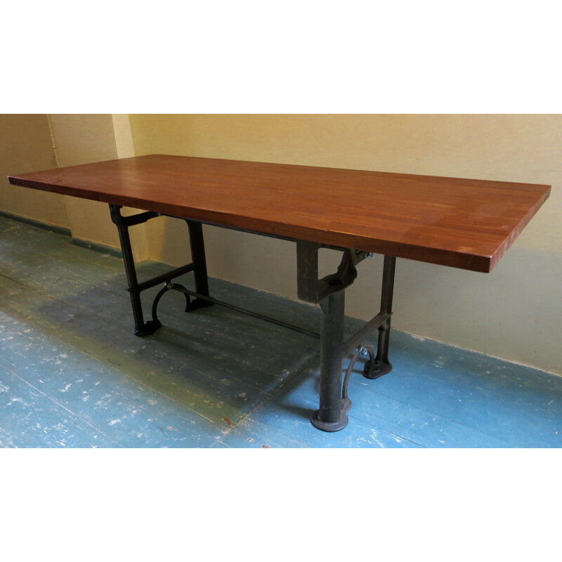 Mahogany vintage dining table