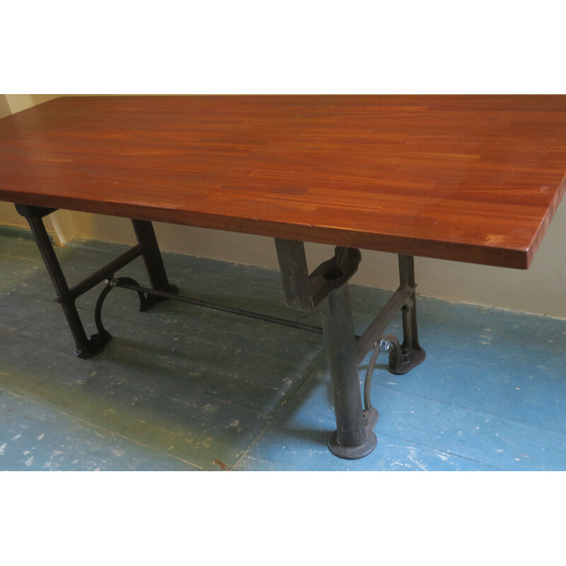 Mahogany vintage dining table