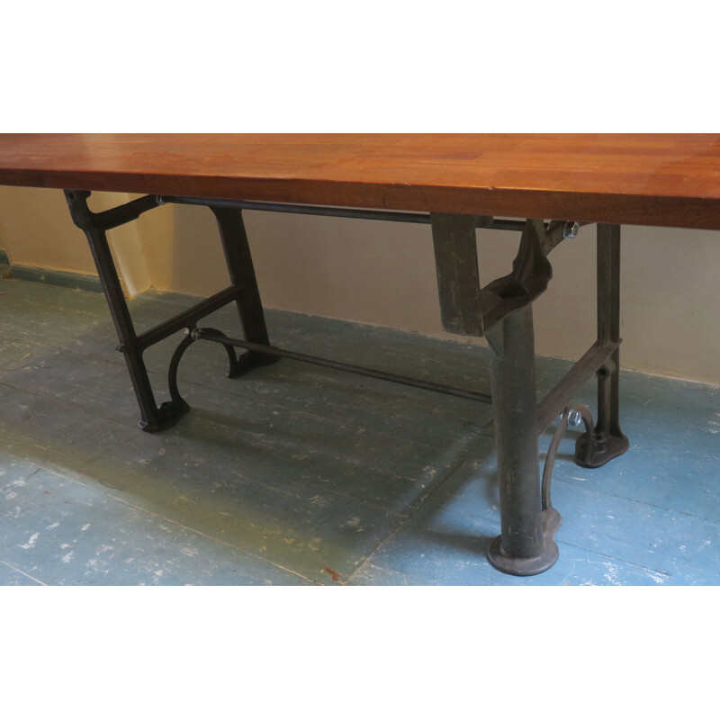 Mahogany vintage dining table