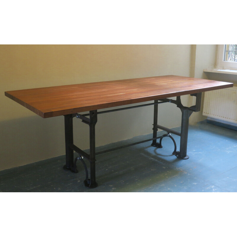 Mahogany vintage dining table