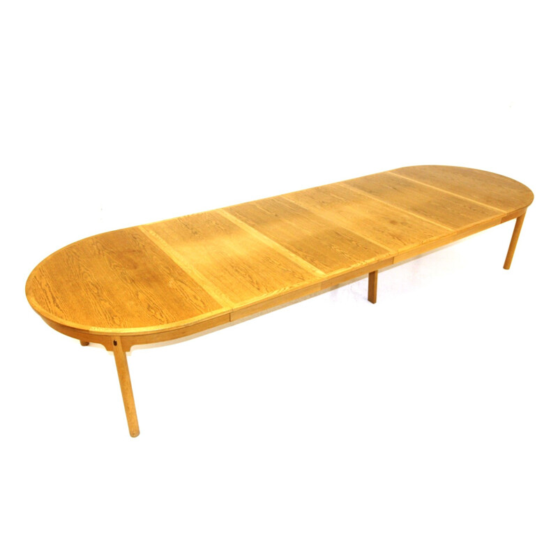 Vintage oakwood table by Børge Mogensen, Denmark 1960