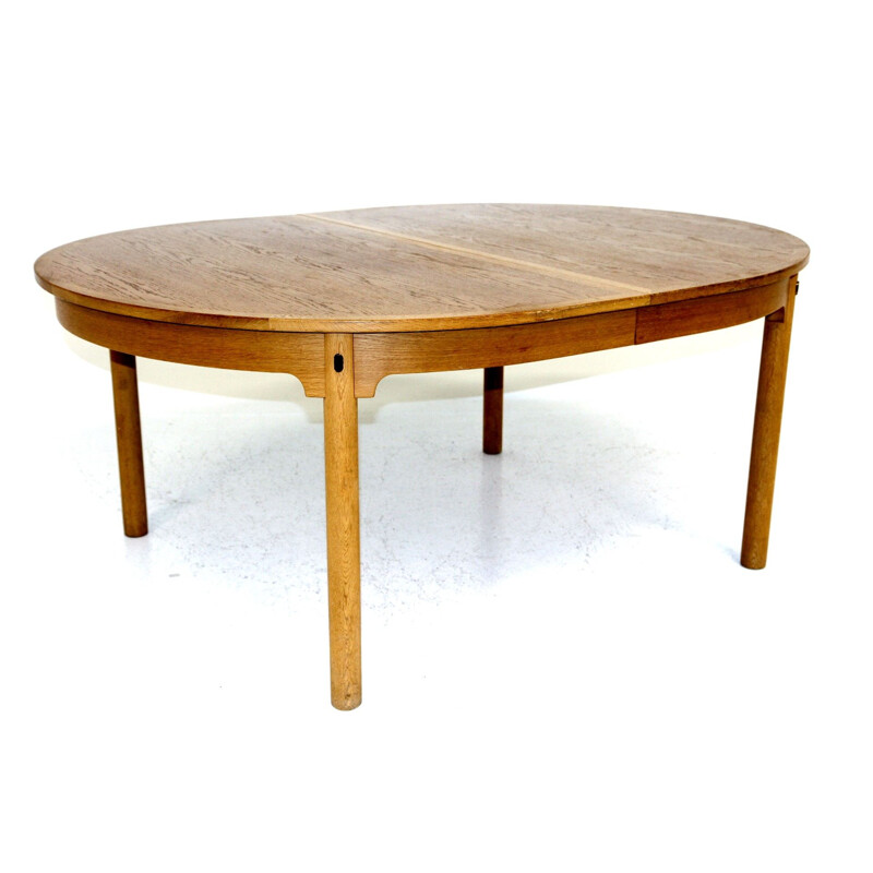 Table vintage en chêne par Børge Mogensen, Danemark 1960