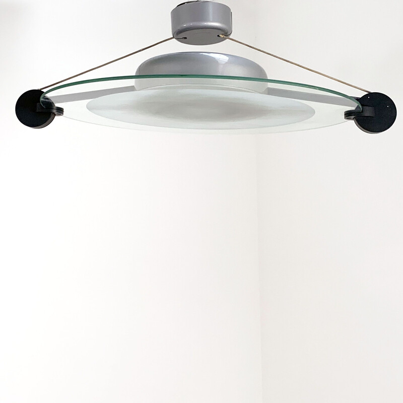 Vintage Cyclos pendant lamp by Michele De Lucchi for Artemide, 1980s