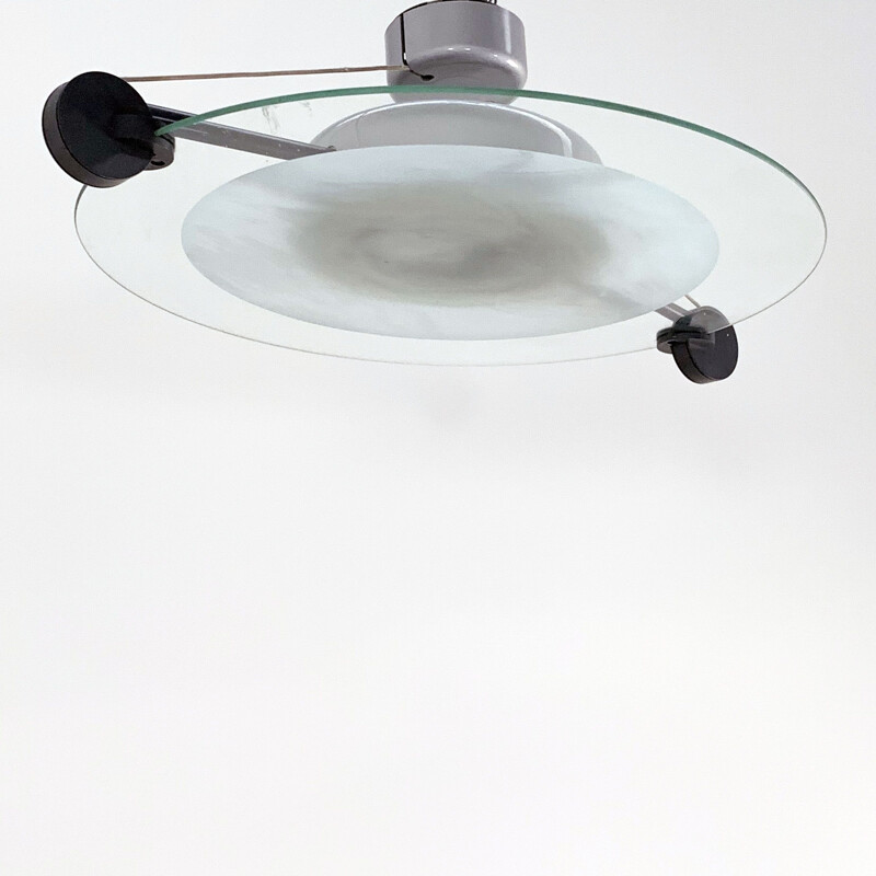 Suspension vintage Cyclos par Michele De Lucchi pour Artemide, 1980