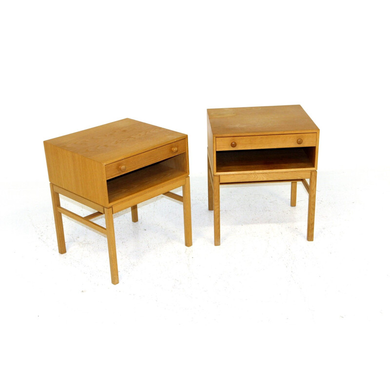 Pair of vintage night stands by Engström & Myrstrand for Tingström