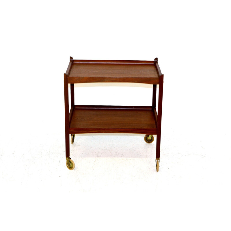 Vintage teak cart, Sweden 1960