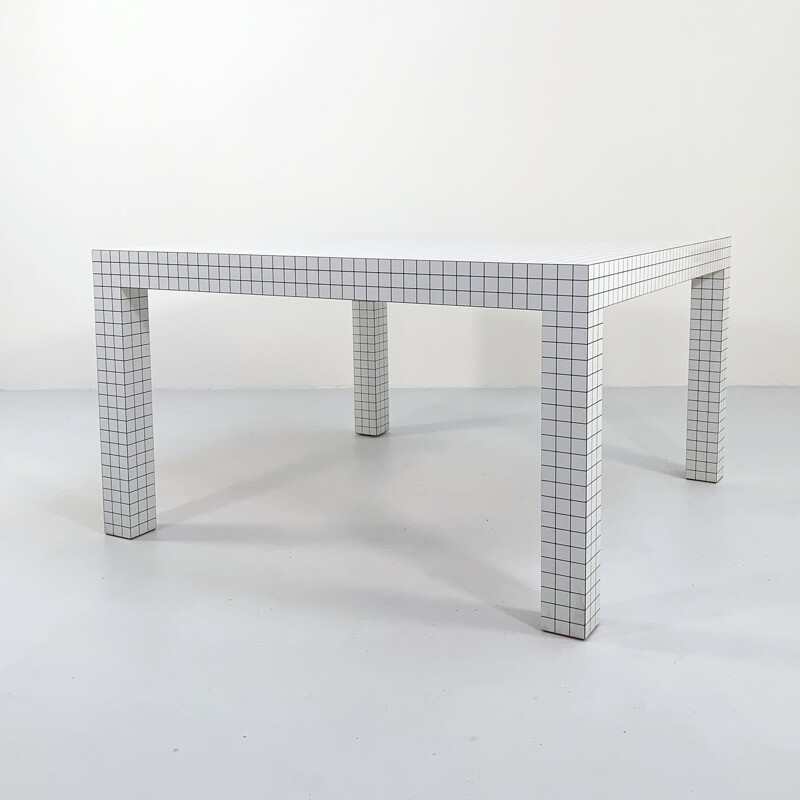 Vintage Quaderna table by Superstudio for Zanotta, 1970s