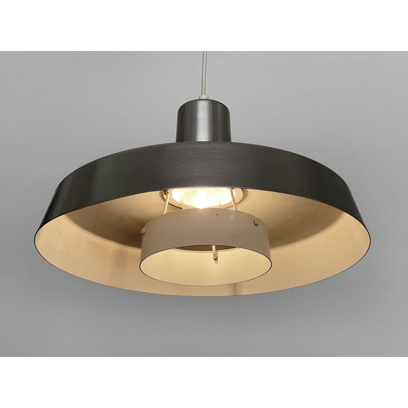 Mid century pendant lamp "Top II" by Eva and Nils Koppel for Lyfa, Denmark 1970s