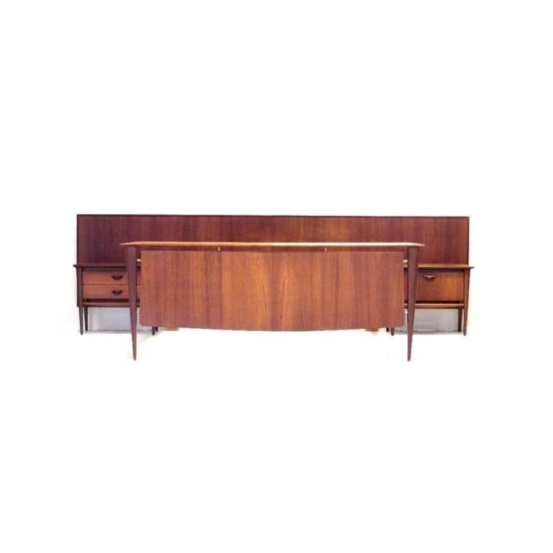 Complete Webé bedroom set in teak, Louis van TEEFFELEN - 1960s