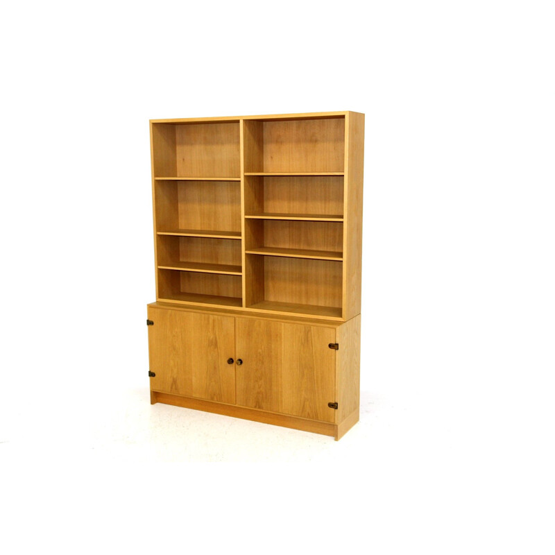 Vintage oakwood bookcase by Børge Mogensen for Karl Andersson & Söner, Sweden 1960