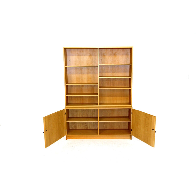 Vintage oakwood bookcase by Børge Mogensen for Karl Andersson & Söner, Sweden 1960