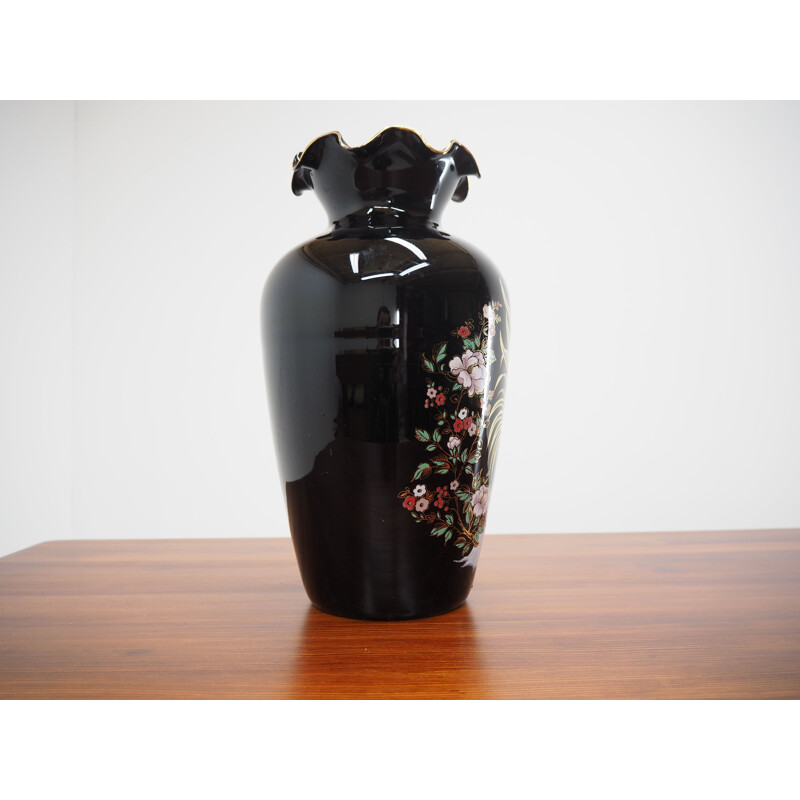 Mid century glass vase