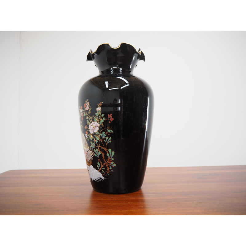 Vintage-Vase aus Glas