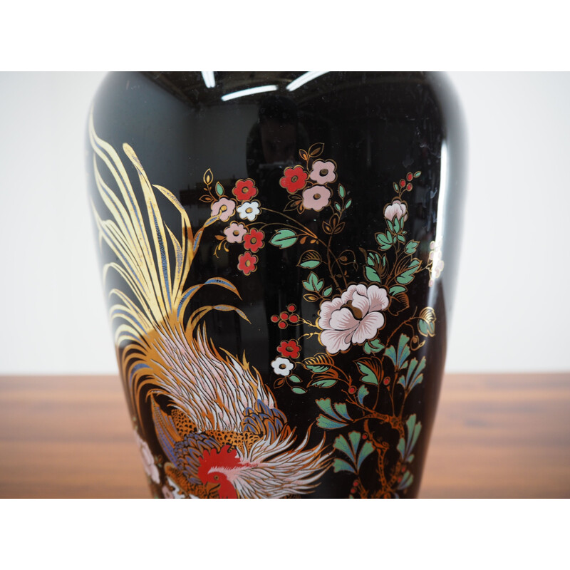 Vintage-Vase aus Glas