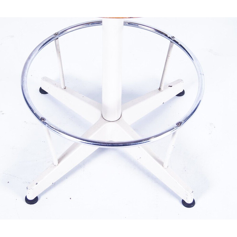 Industrial Neolt lab stool, Italy 1950s