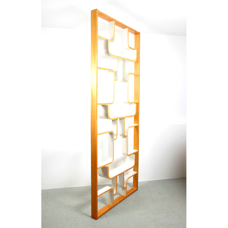 Vintage room divider by van Ludvik Volak for Dřevopodnik Holešov, Czech Republic 1960s