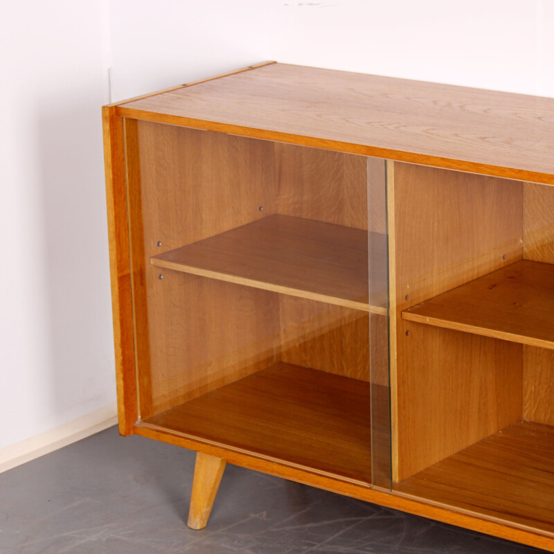 Vintage display cabinet by Jindrich Halabala