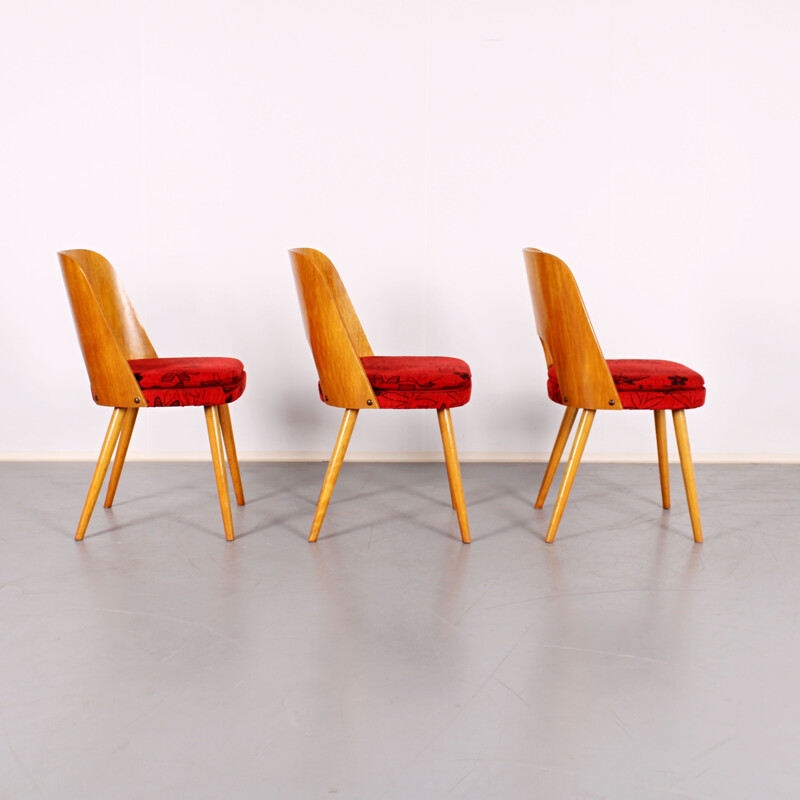 Conjunto de 3 cadeiras vintage por Oswald Haerdtl