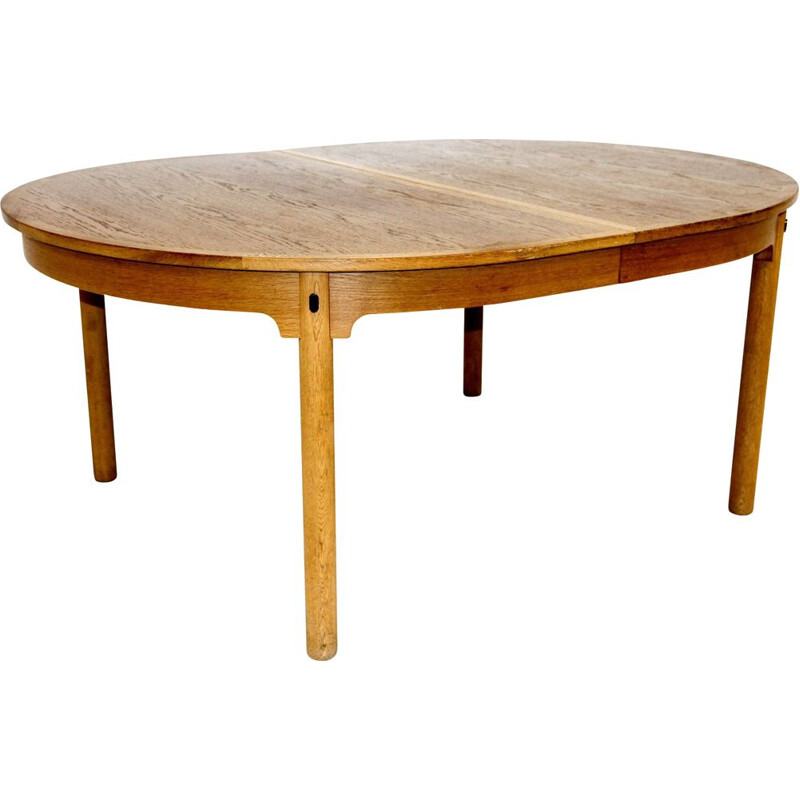 Vintage oakwood table by Børge Mogensen, Denmark 1960