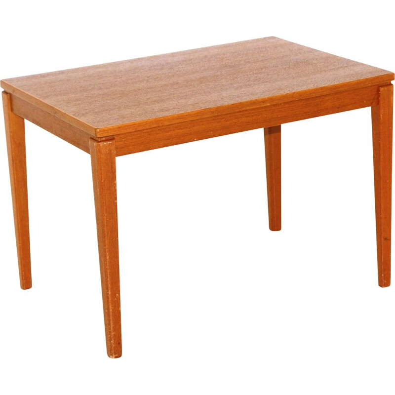 Table d'appoint vintage en teck, Suède 1960