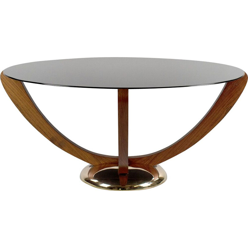 Table basse Art Deco vintage par Wilhelm Renz, 1930