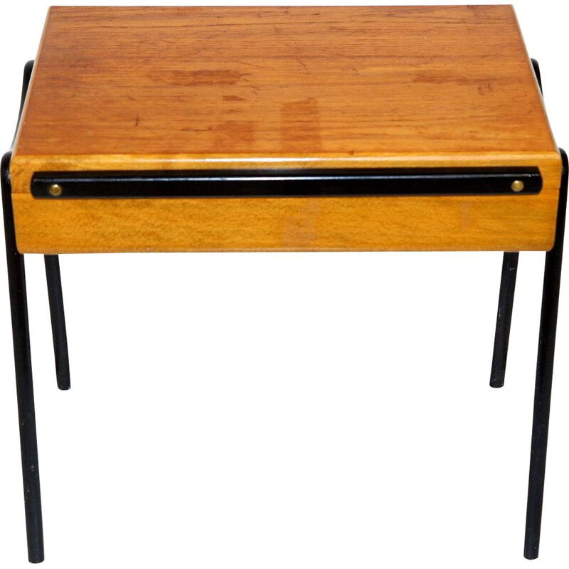 Table de chevet vintage en teck, Suède 1960