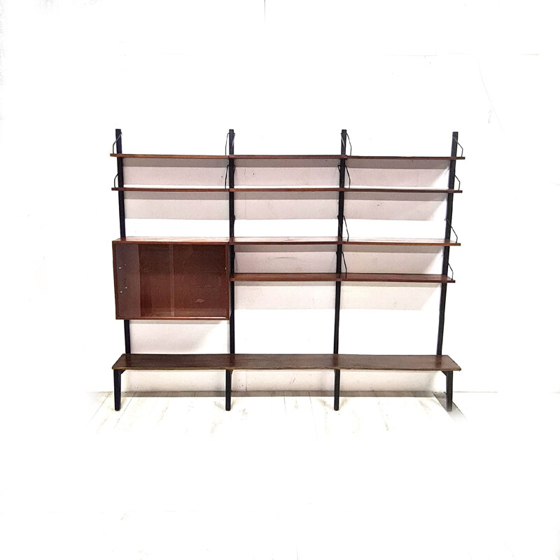 Vintage system wall unit by Poul Cadovius, Denmark 1960s