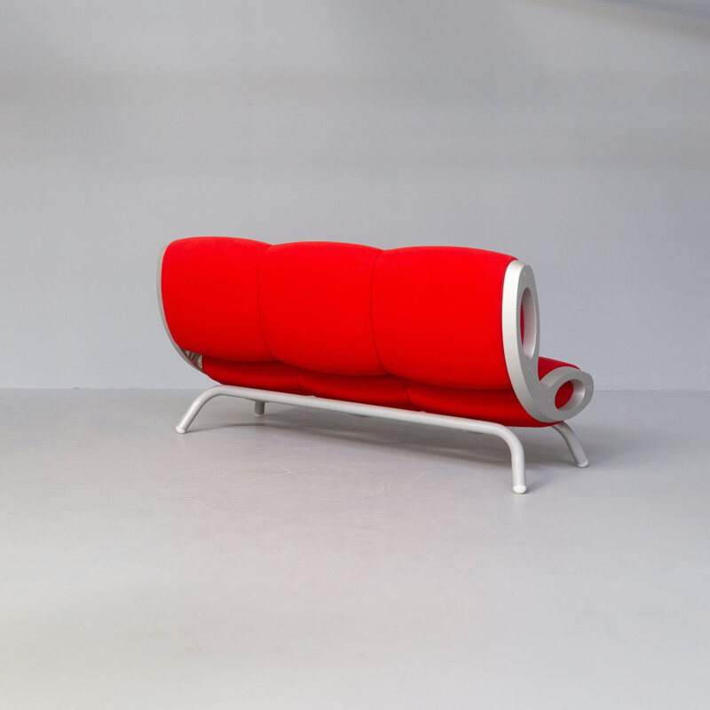 Mid century Gluon three seat sofa by Marc Newson for Moroso, 1990