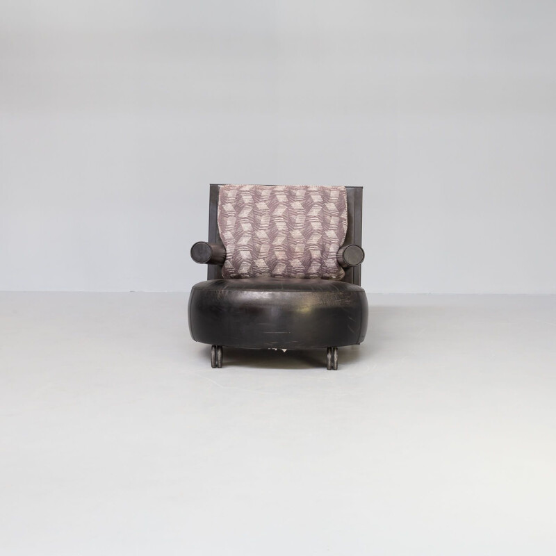 Mid century "baisity" armchair by Antonio Citterio for B&B italia, 1980s