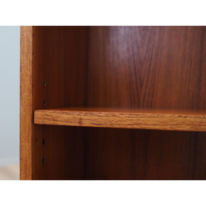 Teak vintage bookcase, Denmark 1970s