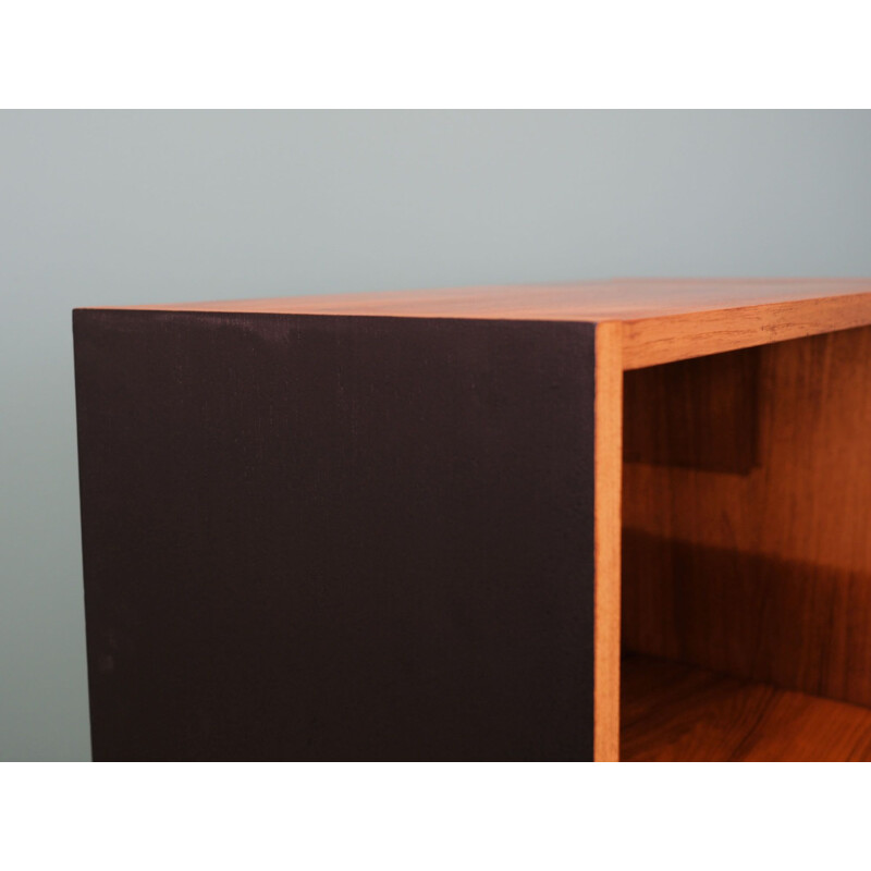 Teak vintage bookcase, Denmark 1970s