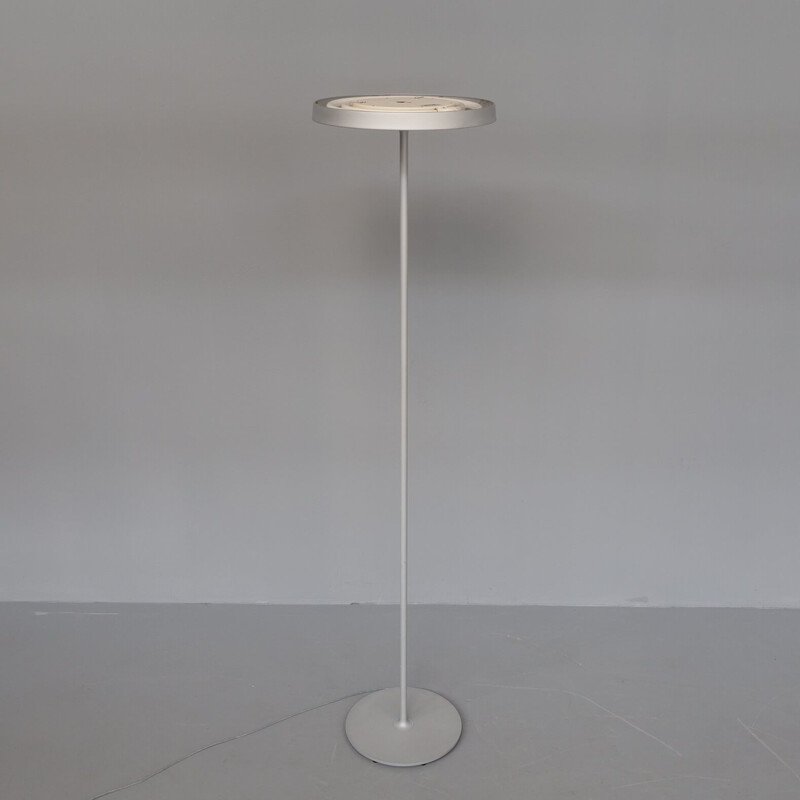 Mid century "disk" floor lamp by Daniel Kubler for Belux