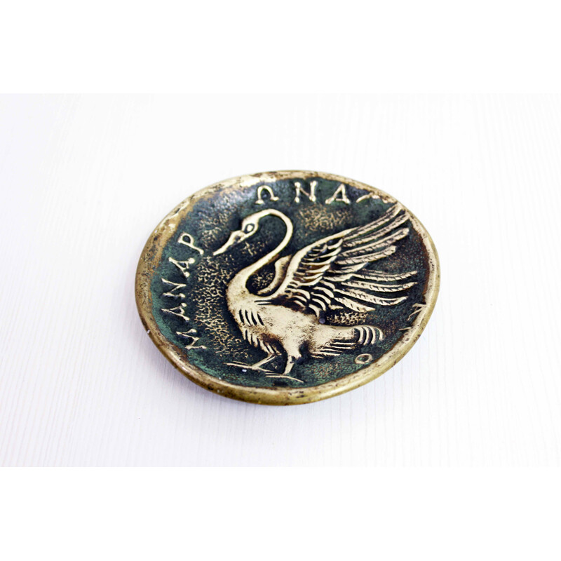 Scatola da tasca vintage in bronzo di Max Le Verrier