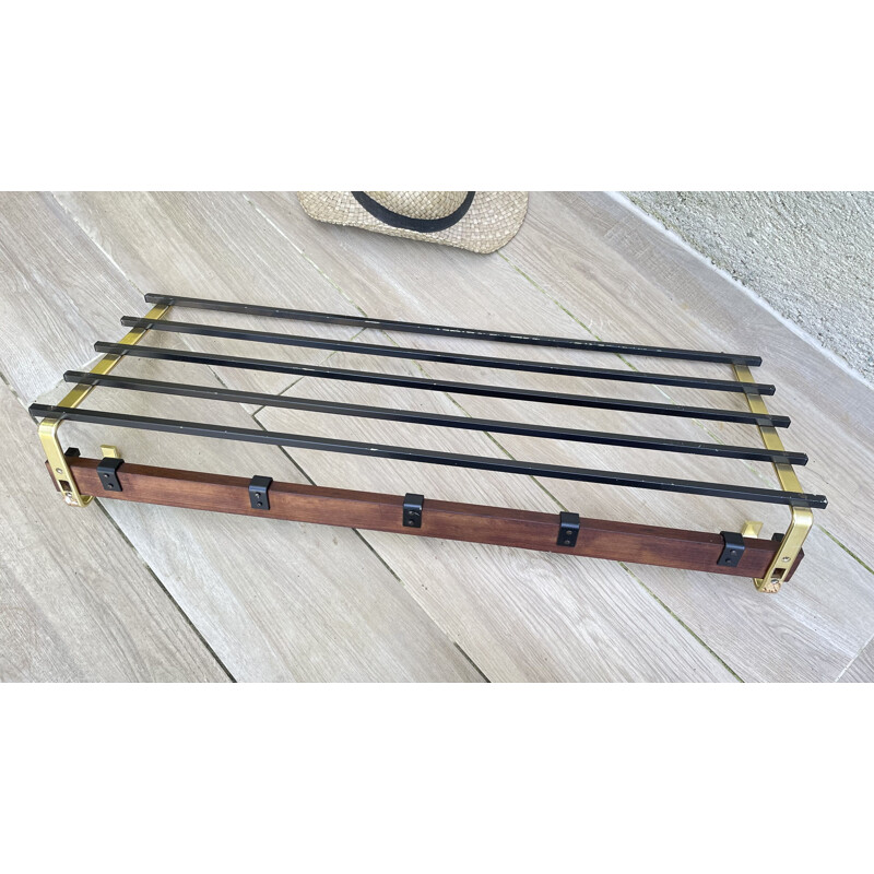 Vintage geometric coat rack