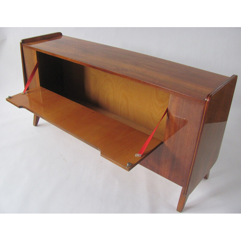 Vintage wooden sideboard by J. Jirák, Czechoslovakia 1970s