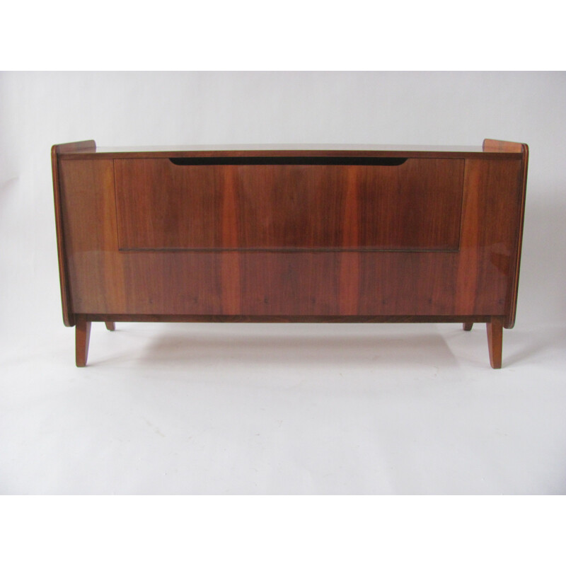 Vintage wooden sideboard by J. Jirák, Czechoslovakia 1970s