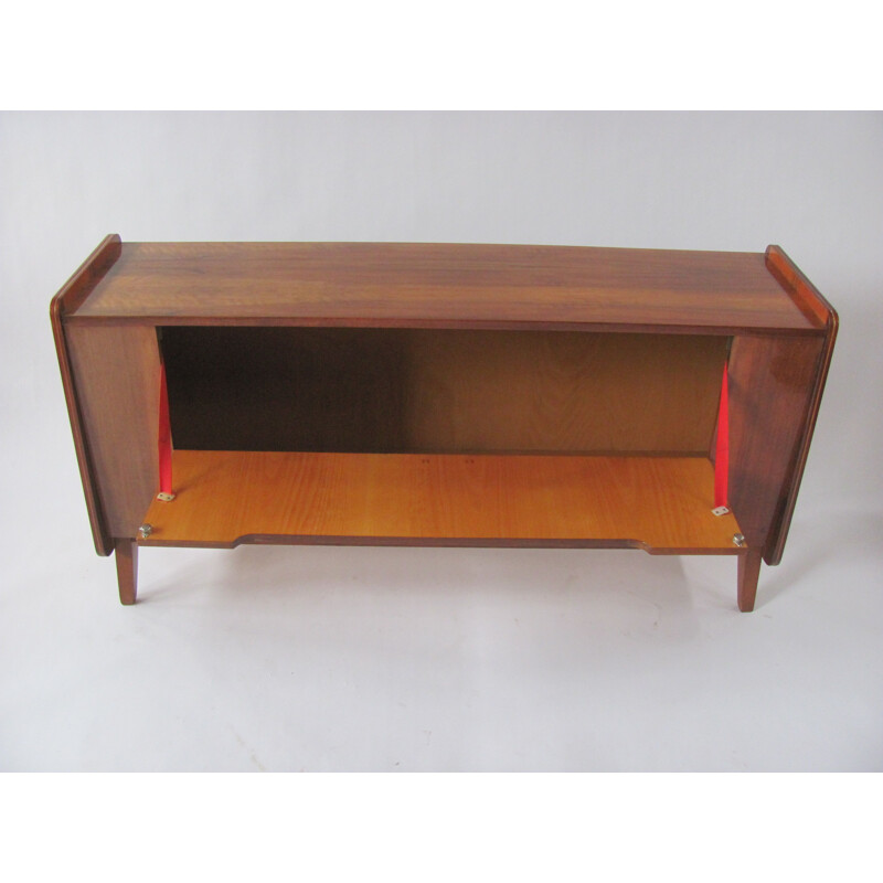 Vintage wooden sideboard by J. Jirák, Czechoslovakia 1970s